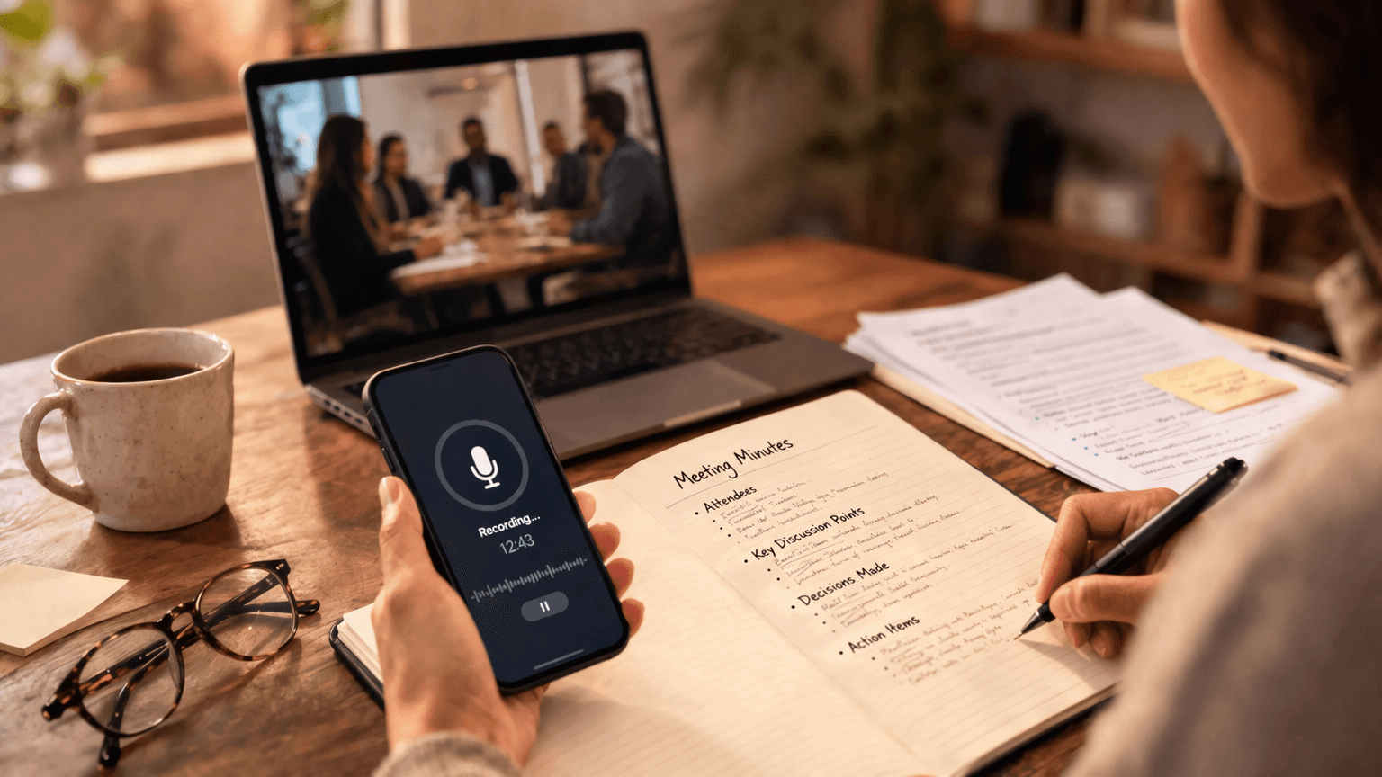 A Beginner’s Guide to Recording and Transcribing Meeting Minutes